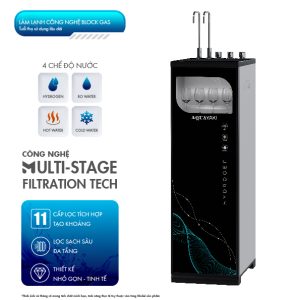 Máy Lọc Nước Nóng Lạnh Hydrogen - Kiềm Diamond 11 Cấp Lọc - Thương Hiệu Aquayaki