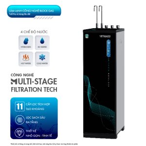 Máy Lọc Nước Nóng Lạnh Hydrogen Kiềm 4 Chế Độ - Tủ Block 6.0 Thương Hiệu VITHACO